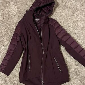 Calvin Klein Women's Purple Winter Jacket